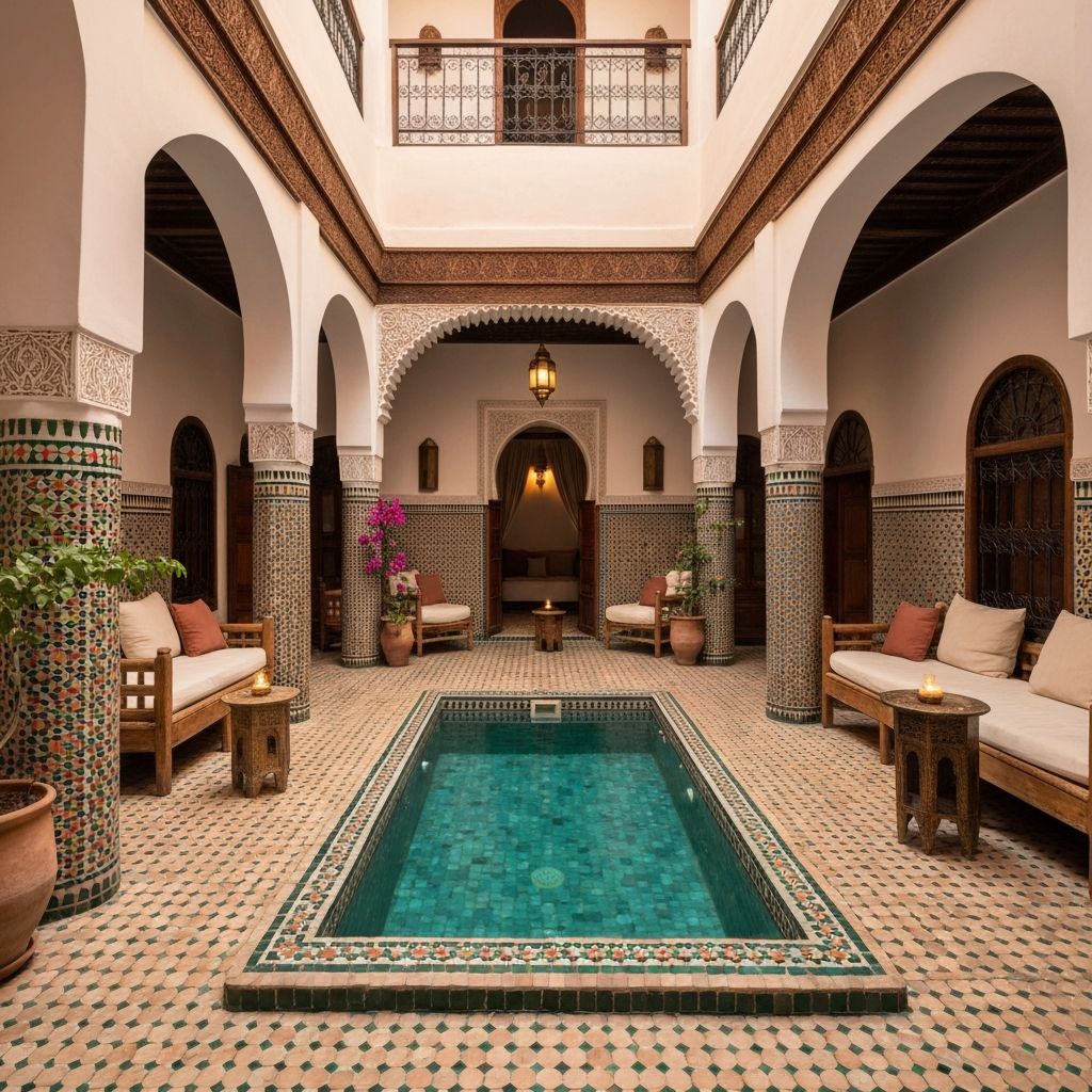 Riad Yasmine Marrakesch - Berühmtes Instagram-Riad