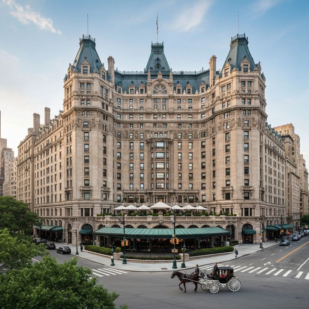 The Plaza New York - Legendäres Hotel am Central Park