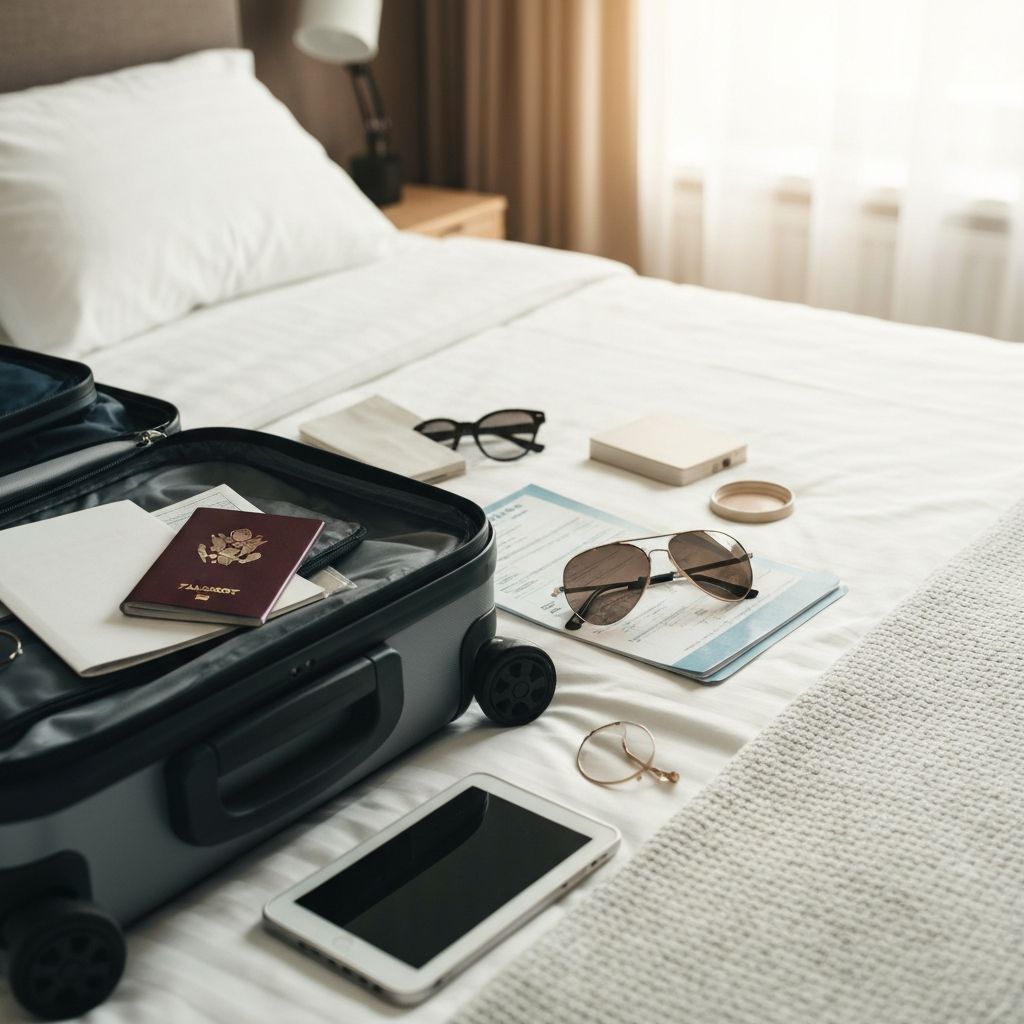 Reisevorbereitung Checkliste - Koffer packen und Urlaub planen mit Flugreisen.net