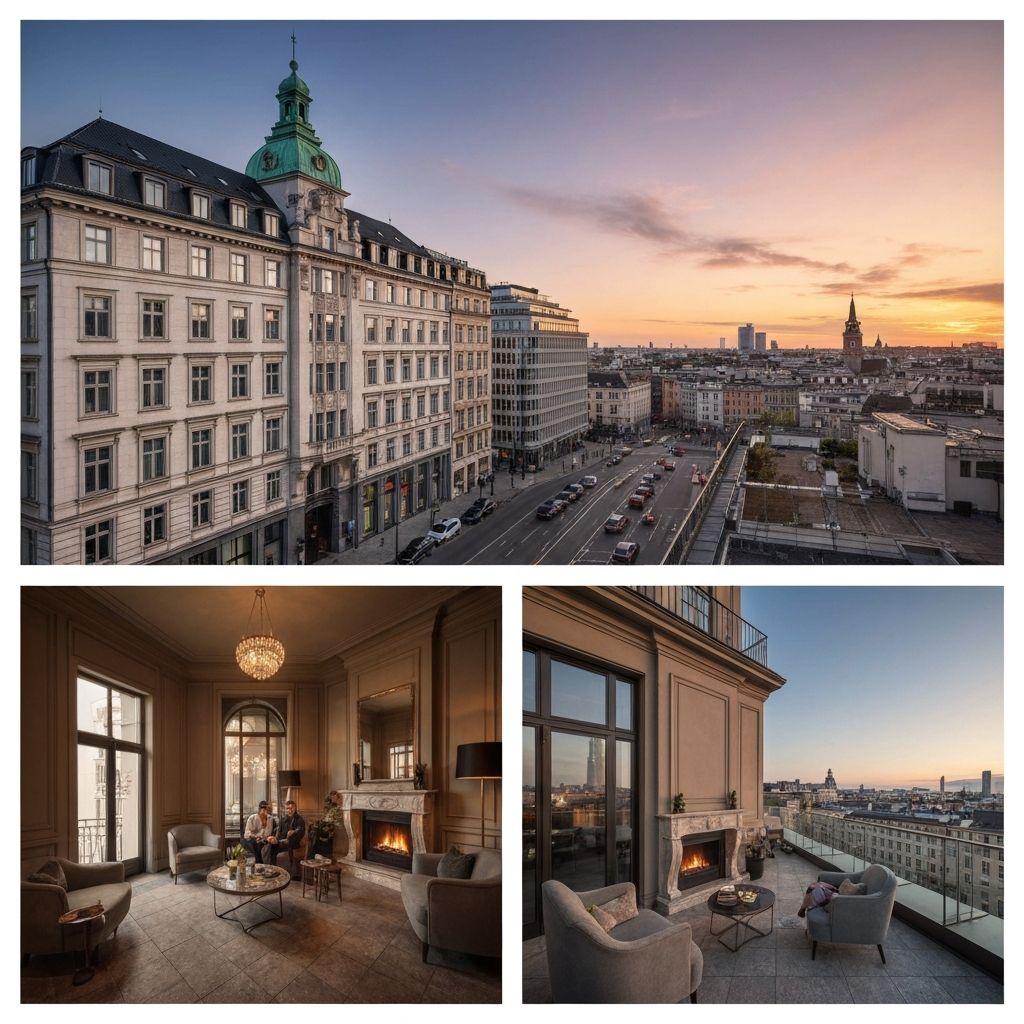 Modernes Stadthotel in Europa mit Skyline-Blick buchen
